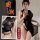 Sexy high-slit mesh sheer nightwear bodysuit featuring chinese cheongsam design, perfect for women seeking elegant and sensua...