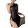 Sexy high-slit mesh sheer nightwear bodysuit, elegant chinese cheongsam design, perfect for women seeking allure and sophisti...