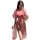 Original chinese-inspired lingerie set featuring a cherry blossom design, perfect for women seeking seductive hanfu-style sle...