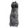 Vintage chinese-style sheer dress with floral pattern, elegant halter neck design, perfect for evening wear.