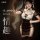 Classical chinese style qipao lingerie set - sheer lace bodysuit with cut-out details, sensual role play outfit