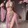 Chinese vintage style lingerie set - retro hanfu belly dance bodice, lace chiffon dress ensemble for women, featuring elegant...