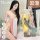 Vintage-inspired sheer silk qipao sleep dress, elegant design perfect for romantic bedroom wear.