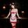 Sexy bunny costume for women - christmas-themed lingerie role play outfit, perfect for festive stages and parties, featuring ...