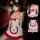 Sexy bunny costume for women - christmas-themed lingerie outfit, perfect for festive stages and parties, featuring prominent ...