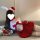 Sexy christmas bunny girl costume featuring mesh bodysuit and mini dress, perfect for role play, nightclub, or new years eve ...