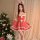 Sexy christmas bunny girl dress featuring sheer mesh bodysuit with sleeve cuffs, perfect for naughty holiday outfits.