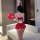 Sexy santa-themed bodysuit & matching bra-shorts outfit for holiday roleplay, perfect for christmas eve fun