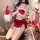 Sexy santa role play costume in red for holiday & new year eve