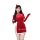 Sexy velvet christmas lingerie set, elegant santa-themed outfit for women, perfect holiday stage wear