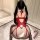 Sexy christmas naughty bodysuit featuring open crotch design, perfect for holiday role play with festive candy cane accents.