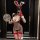 Sexy bunny girl costume with red bikini set perfect for christmas parties and new years eve celebrations