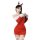 Sexy slim-fit christmas reindeer role play lingerie set with reindeer antlers and festive design