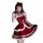 Sexy christmas wrap dress with naughty bunny costume, holiday party outfit, -style festive mini dress