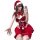 Sexy holiday outfit featuring a christmas velvet halter bra dress with cute butterfly bows and mini skirt, perfect for festiv...