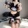 Cinnamoroll & my melody lingerie set – cute kawaii cartoon bra & brief set for women, featuring adorable bunny ears and bows,...
