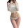 Elegant lace cross-back thong with bow detail, featuring sheer fabric and delicate design for a sensual and feminine look.