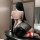Genuine cloud lingerie - seductive nun cosplay outfit featuring sheer skirt slit and no-remove design, perfect for intimate w...