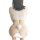 Elegant white cloud-themed panties featuring a fluffy pom-pom and bunny tail design, perfect for crossplay with open-crotch t...