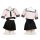 New collegiate jk skirt set - sexy sailor uniform costume for women, schoolgirl role play outfit featuring pink top with sail...