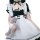 Custom maid costume cosplay dress featuring a cute japanese lolita design, perfect for women seeking a charming servant outfi...