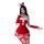 Cute christmas bunny girl lingerie dress - sexy strapless role play outfit for new year & holiday parties