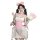 Cute kawaii maid costume set featuring creamy sweet devil and innocent girl elements, perfect for cosplay with charming detai...