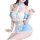 Cute lingerie set for women - maid costume with lace trim, sweet cosplay outfit