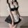 Cute maid costume featuring a flirty french dress with an apron and headband, perfect for sexy role play outfits.