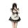 Cute maid dress with cat ears, plus size lolita style, perfect for women looking for a charming and playful costume option.