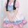 New cute pink & blue maid dress cosplay outfit - lolita style kawaii girl dress for daily wear & costume parties