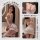 Cute small-bust lingerie set featuring a sexy maid costume with low-cut straps, sweet lace trim, and backless design for bedr...