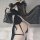 Dark witch lace sleeve cheongsam set - seductive halloween costume & cosplay lingerie outfit featuring elegant black lace det...