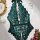 Deep v lace bodysuit for women with floral print, open-crotch backless design. elegant sexy lingerie in emerald green and bla...