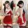 Sexy holiday costume featuring domiela lace cheongsam lingerie set, perfect for nightclubs and bedrooms.