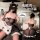 Sexy maid costume set - sheer mesh bustier dress, cute cosplay uniform for women, featuring lace details and playful design e...