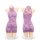 Domoila purple cheongsam lingerie set - seductive pure-yu sleepwear & bodycon dress outfit for women, featuring intricate lac...