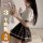 Double-child seductive lingerie set - plus size revealing jk uniform, pure-yet-alluring schoolgirl style nightwear, 200 3 ...