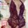 Double-elle plus size sexy lace bodysuit - seductive open-crotch sheer mesh sleepwear for women