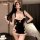 Duwei mier sexy lingerie set - cute maid costume outfit for women, soft & seductive date night ensemble