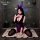 Dowemier sexy lingerie set featuring a purple bunny girl costume with lace details, perfect for role play.