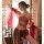 Dunhuang flying apsara lingerie set - embroidered hanfu-style busty bodysuit & sexy sleep dress featuring intricate designs a...