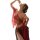 Dunhuang flying apsara lingerie set featuring an embroidered hanfu-style bodysuit with a flowing red scarf, perfect for elega...