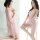 Elegant lace sheer babydoll set for women featuring sexy transparent camisole and matching panty ensemble, perfect for intima...