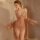Elegant lace sheer babydoll set featuring a sexy transparent camisole with matching panties ensemble, perfect for women seeki...