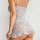Elegant lace sheer cami dress with floral pattern, sexy mesh slip design, perfect for womens premium lingerie and sleepwear.