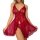 Elegant v-neck lace sleepwear set featuring sexy matching pajamas and lingerie, perfect for women seeking stylish and comfort...
