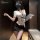 Elegant ol secretary bodycon skirt set - seductive no-remove sleepwear for women, modest yet alluring
