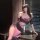 Elegant womens sexy lingerie set featuring shimmering halter top with lace details and matching bottoms, perfect for sophisti...