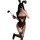 Woman in black lace bunny bodysuit with open-crotch design, holding a whip and phone, showcasing emotion-driven sensual linge...